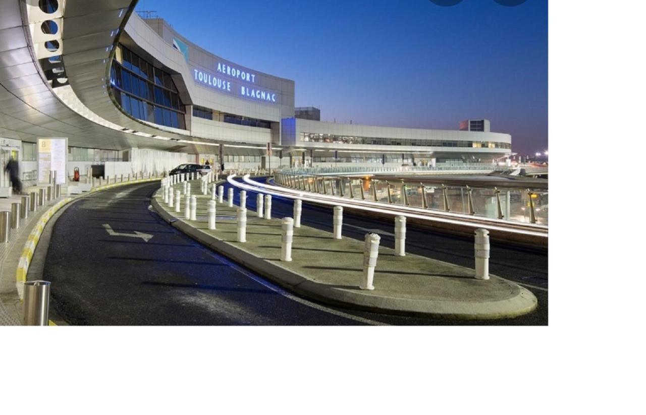 :) Spacieux T4 Aeroport, Ensoleille, Deco Soignee Blagnac Exterior foto